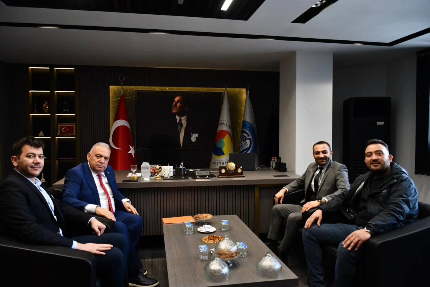 GDZ Elektrik Yetkililerinden Başkan Aydın'a Ziyaret