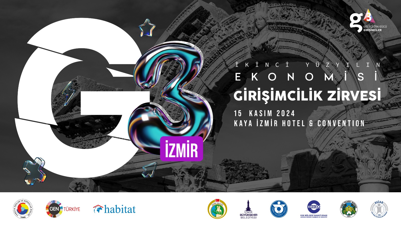 G3 FORUM GİRİŞİMCİLİK ZİRVESİ İZMİR’DE YAPILACAK