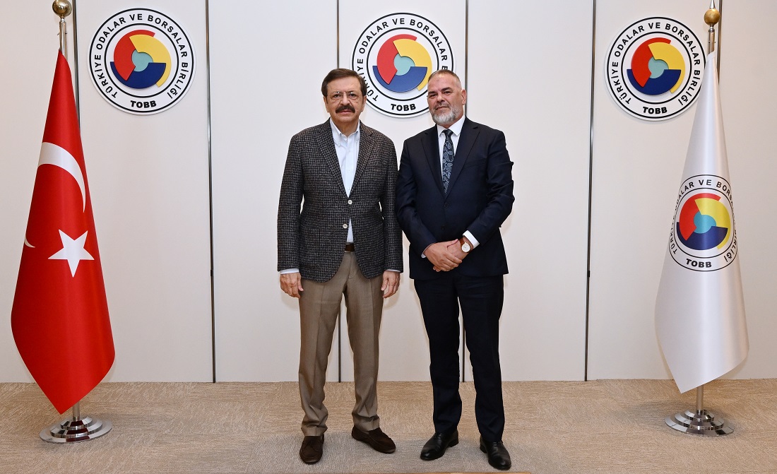 Hisarcıklıoğlu, BSEC-URTA Başkanı Eduart Kasa ile görüştü
