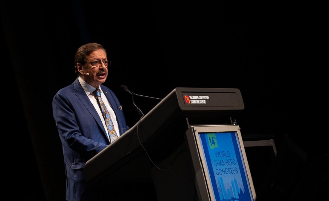 Hisarcıklıoğlu, Melbourne ’de 14. Dünya Odalar Kongresi’ne katıldı
