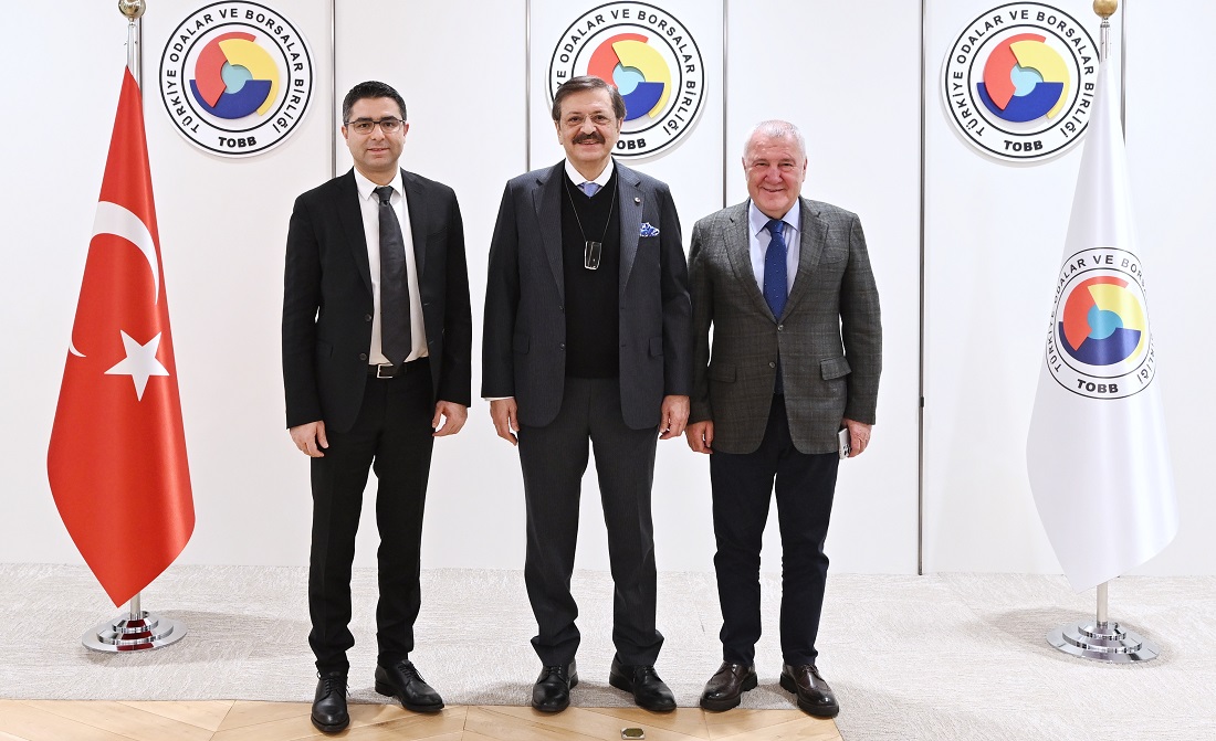 TÜRMOB Başkanı Kartaloğlu’ndan Hisarcıklıoğlu’na ziyaret