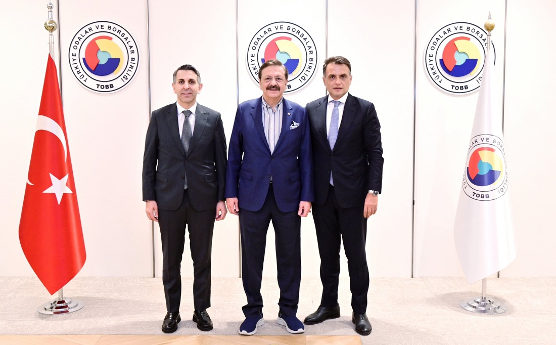 Nurullah Öztürk ve Abdullah Uçan’dan Hisarcıklıoğlu’na ziyaret