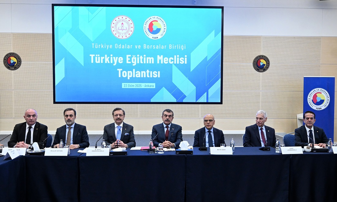 Hisarcıklıoğlu ve Bakan Tekin, Eğitim Meclisi toplantısına katıldı