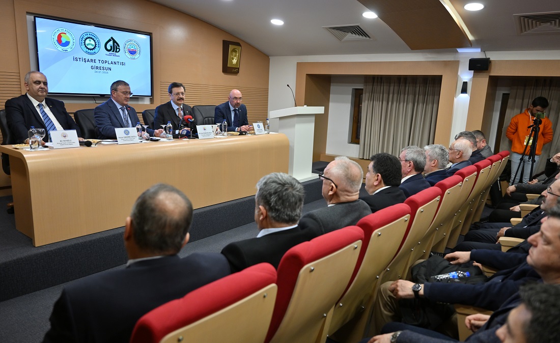 Orta ve Doğu Karadeniz Bölge İstişare Toplantısı Giresun’da yapıldı