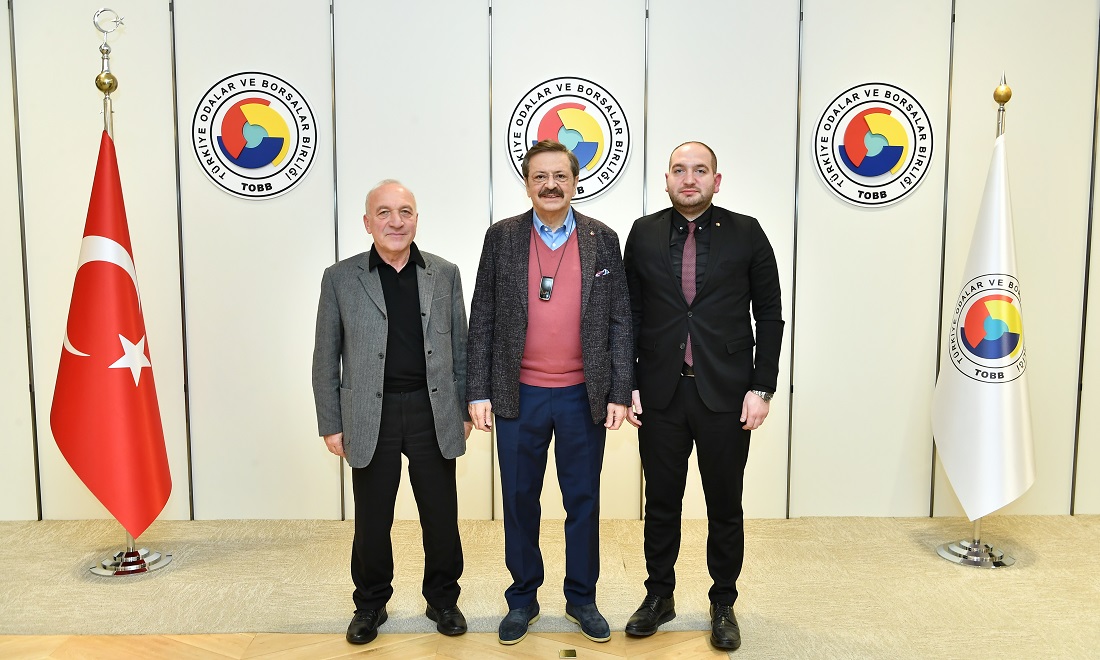 Devrek TSO Başkanı Başoğlu’ndan Hisarcıklıoğlu’na ziyaret