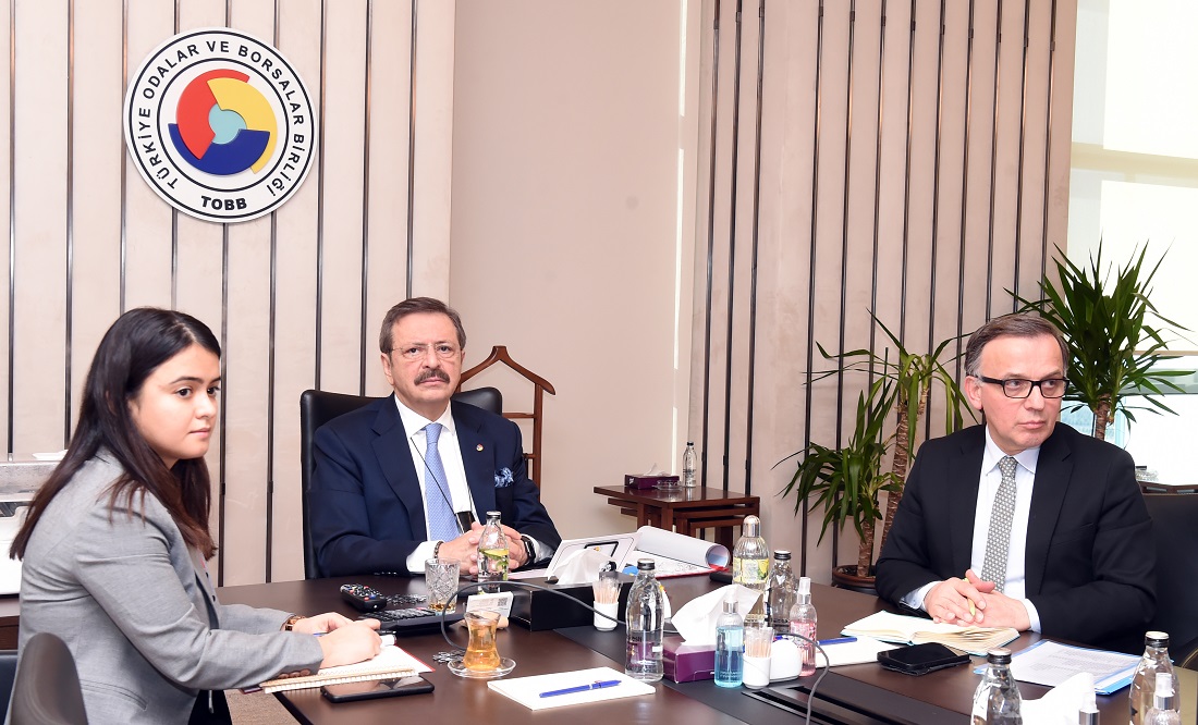 Hisarcıklıoğlu, Eurochambres Politika Komitelerinin toplantısına katıldı