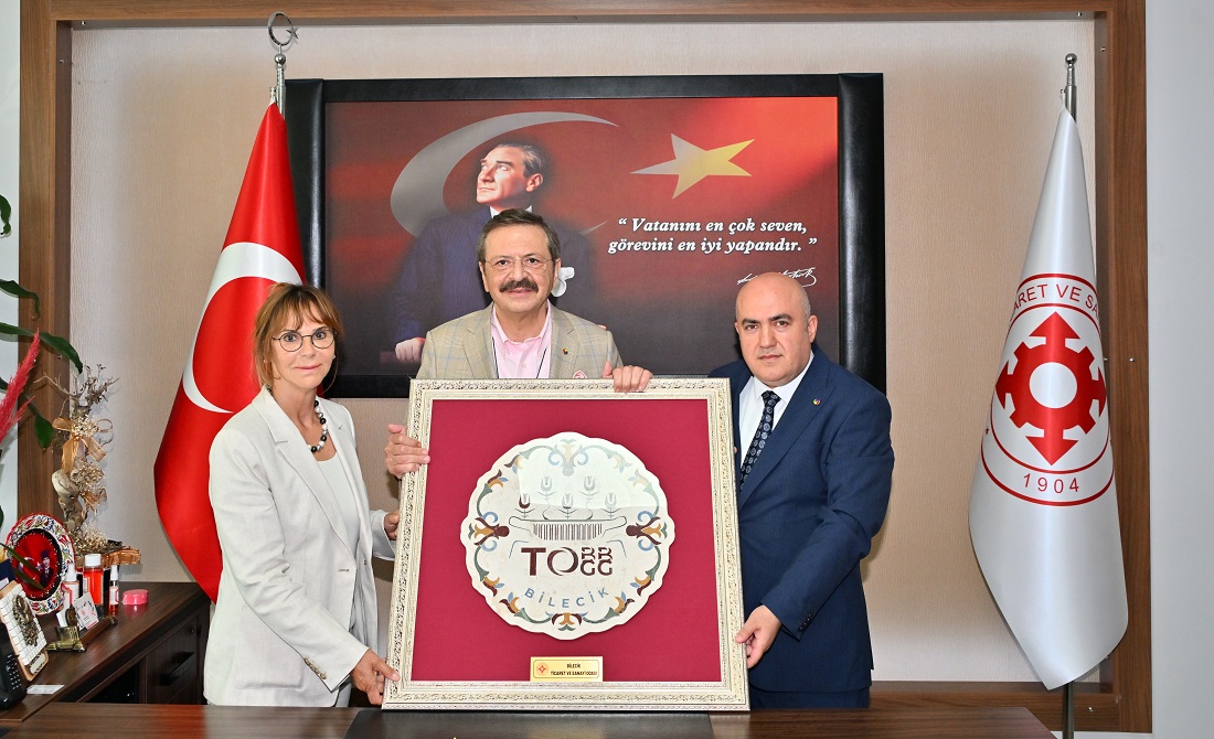 Bilecik Ticaret ve Sanayi Odası’nı ziyaret