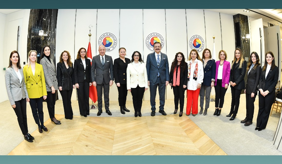 TOBB Ankara Kadın Girişimciler Kurulu’ndan Hisarcıklıoğlu’na ziyaret