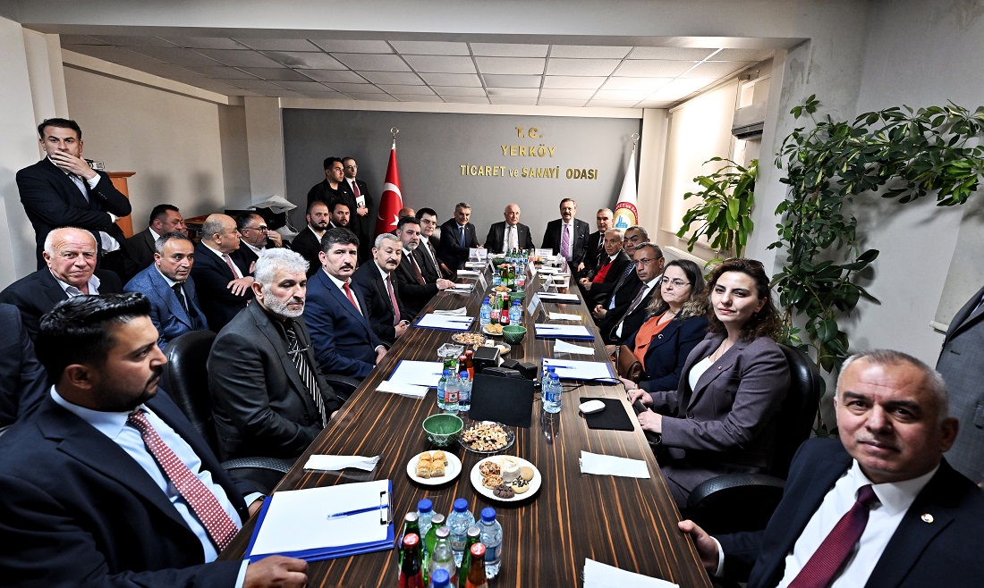 Hisarcıklıoğlu, Yerköy TSO’yu ziyaret etti