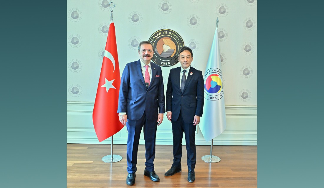 Hisarcıklıoğlu, Büyükelçi Takahiko Katsumata ile görüştü