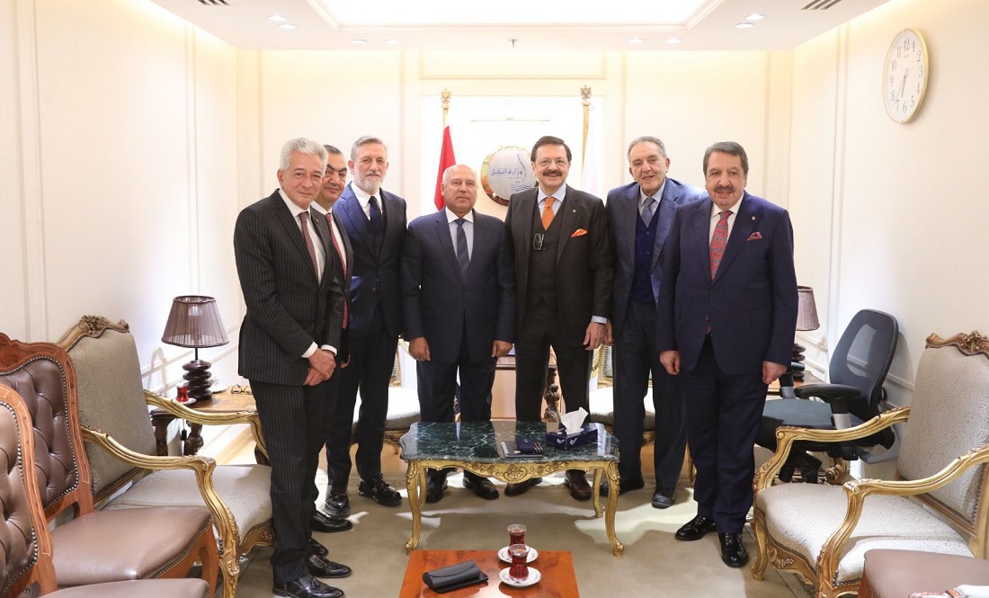 Hisarcıklıoğlu, Mısır Başbakan Yardımcısı Al-Wazir ile görüştü