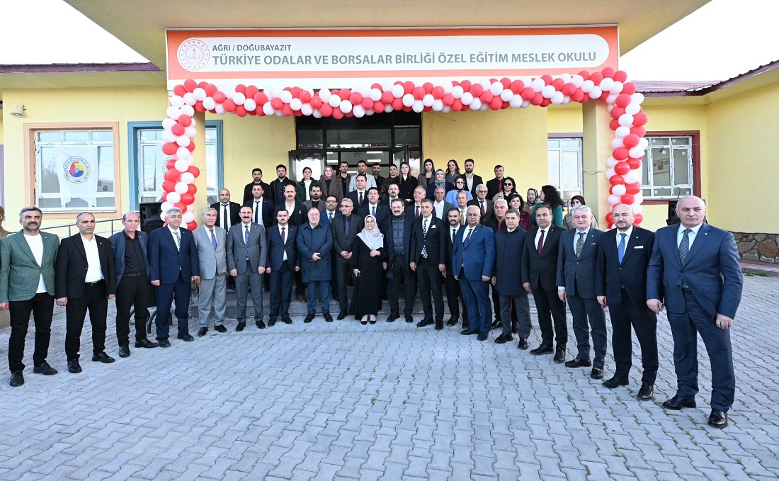 Doğubayazıt TOBB Özel Eğitim Meslek Okulu hizmete açıldı