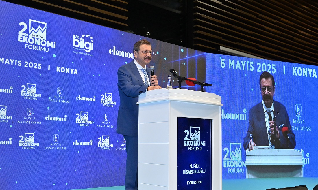 Hisarcıklıoğlu, 2. Konya Ekonomi Forumu’na katıldı