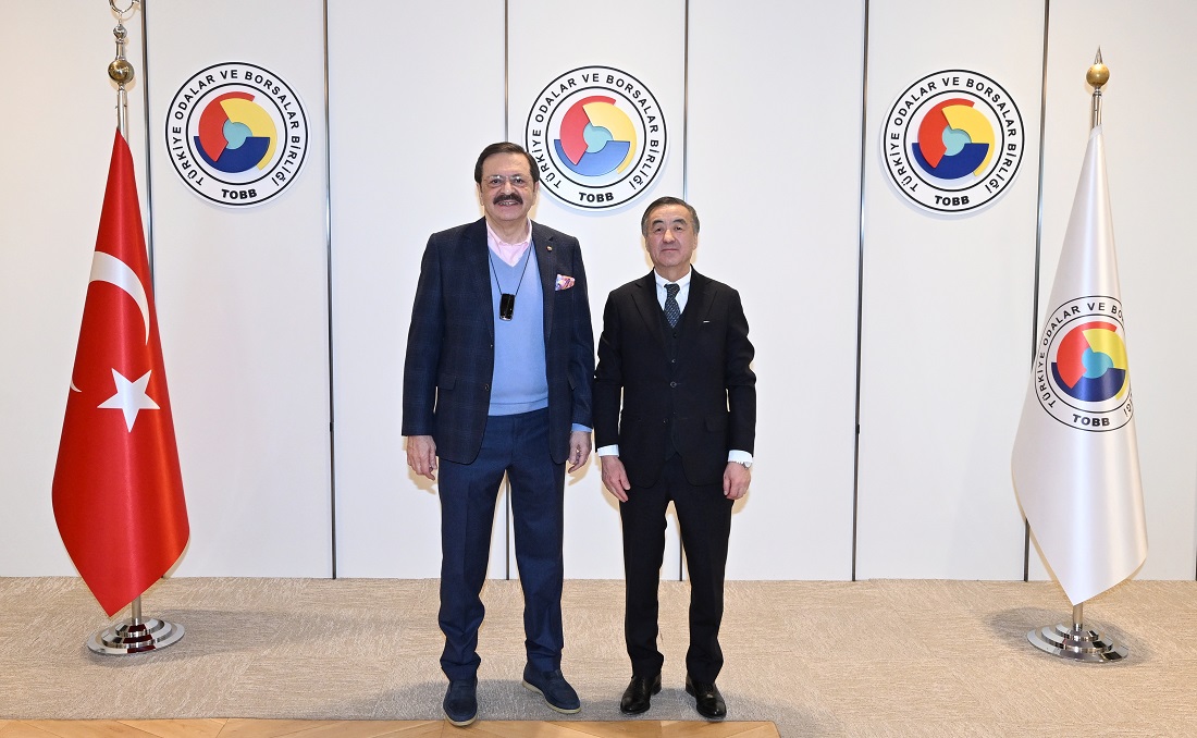 Hisarcıklıoğlu, Moğolistan’ın Ankara Büyükelçisi Munkhbayar ile görüştü
