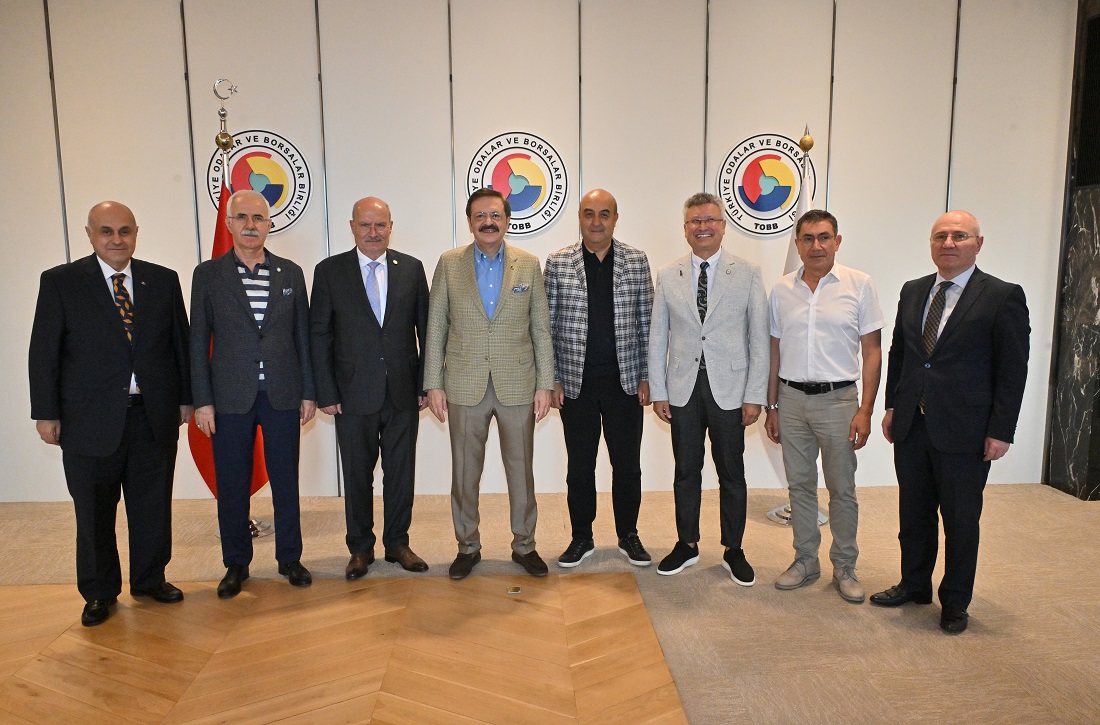 Ankara Ticaret Odası Başkanı Baran’dan TOBB’a ziyaret