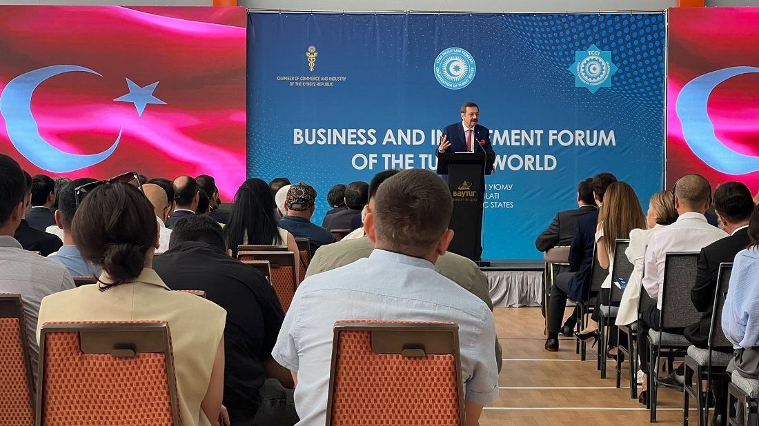 Türk Ticaret ve Sanayi Odaları Birliği’nin İş ve Yatırım Forumu Kırgızistan’da yapıldı