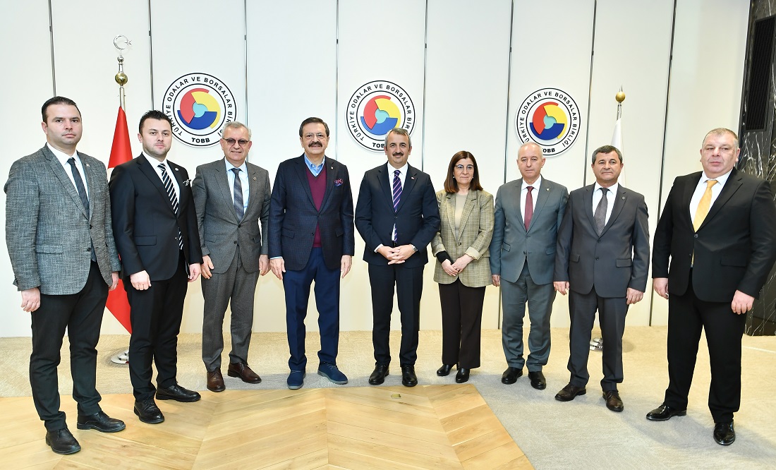 Edirne heyetinden Hisarcıklıoğlu’na ziyaret