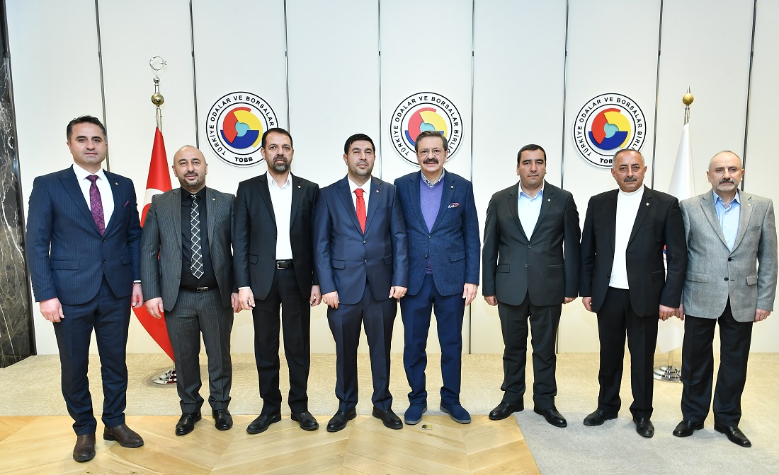 Kars Ticaret ve Sanayi Odası’ndan Hisarcıklıoğlu’na ziyaret