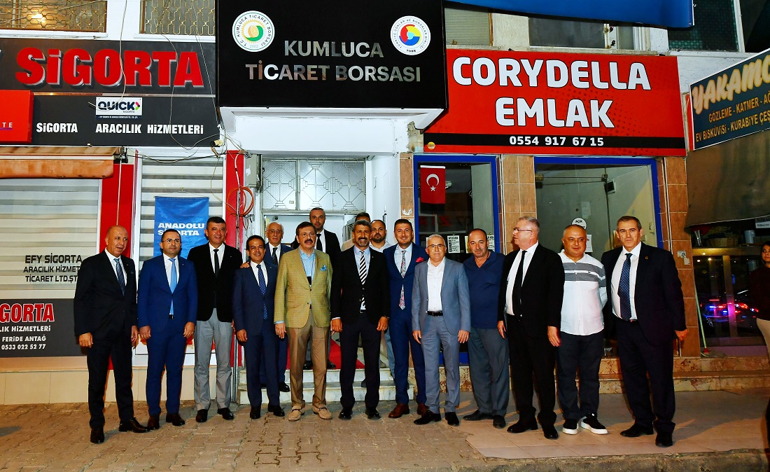 Kumluca Ticaret Borsası’na ziyaret
