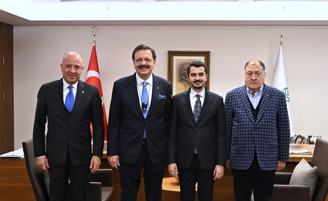 Hisarcıklıoğlu’ndan, Çankaya Belediye Başkanı Güner’e ziyaret