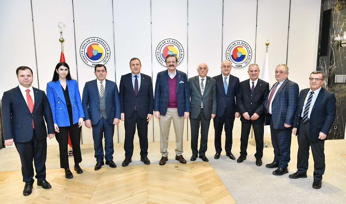 Trabzon heyetinden Hisarcıklıoğlu’na ziyaret