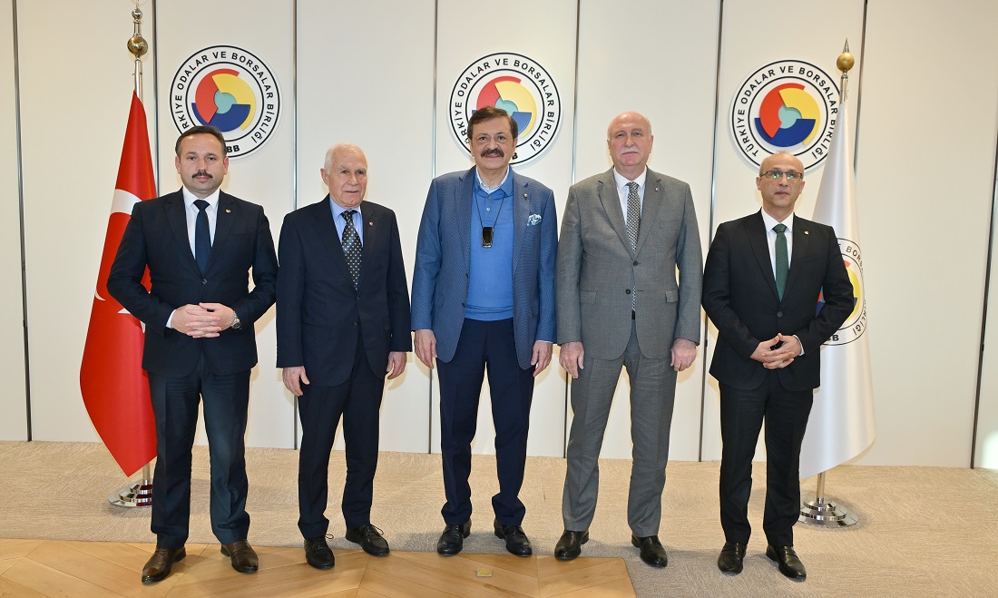 Akyazı TSO ve TB’den Hisarcıklıoğlu’na ziyaret