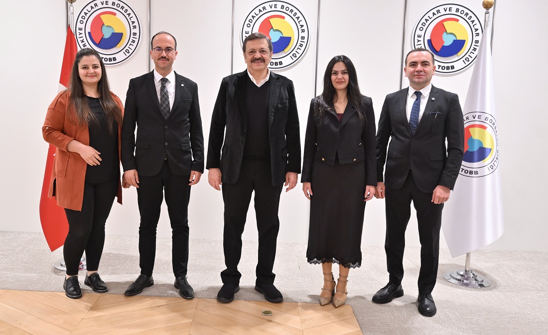 Kayseri TO heyetinden Hisarcıklıoğlu’na ziyaret