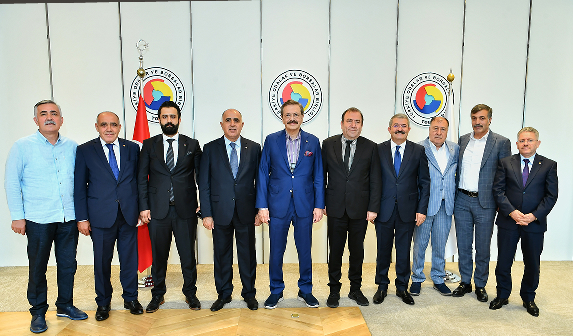 Doğu Anadolu Bölgesi Oda Başkanlarından ziyaret