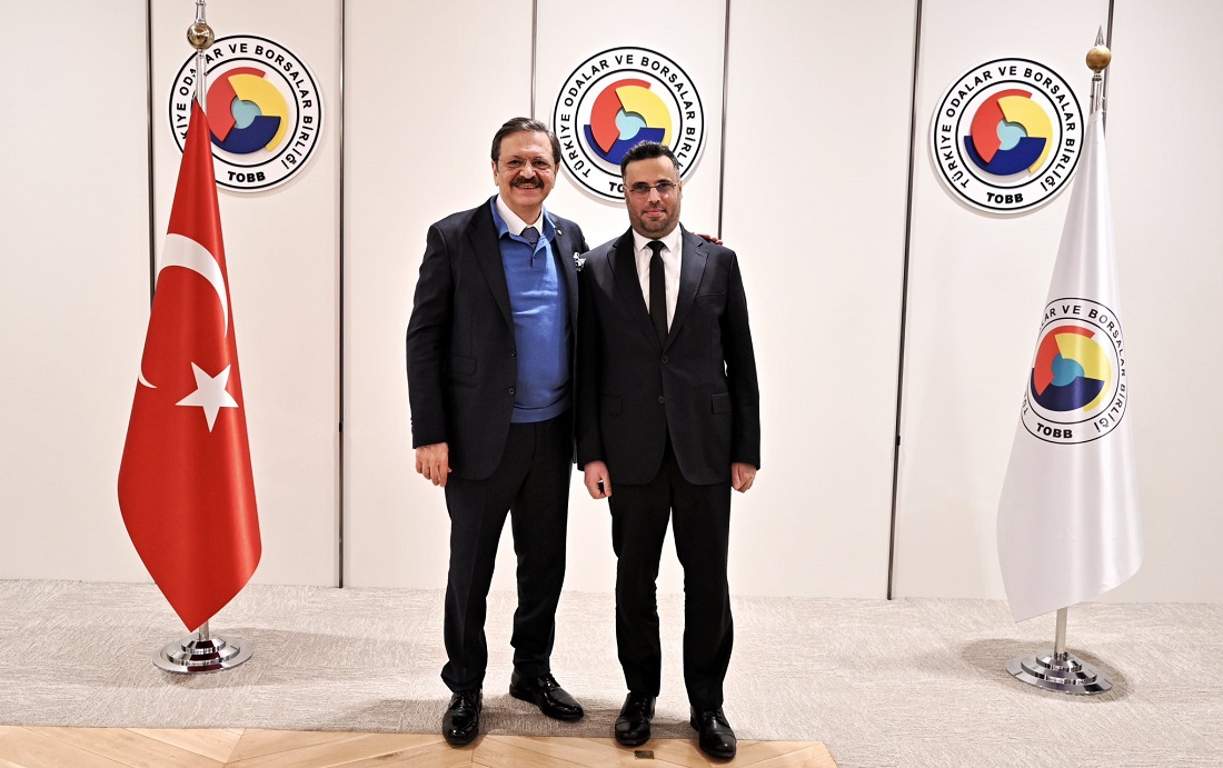 TOBB ETÜ mezunu Çetin’den ziyaret