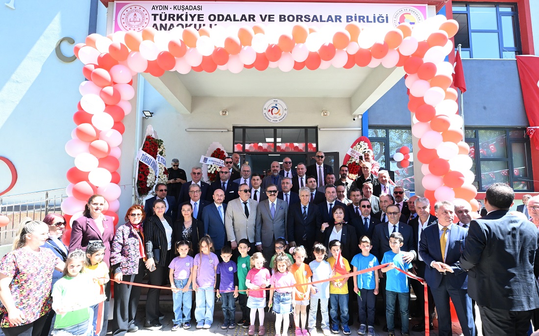 Kuşadası TOBB Anaokulu açıldı