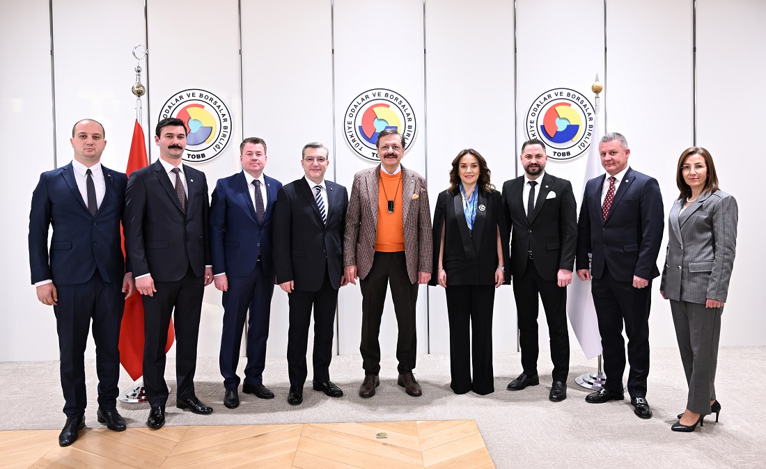 Bandırma TO heyetinden Hisarcıklıoğlu’na ziyaret