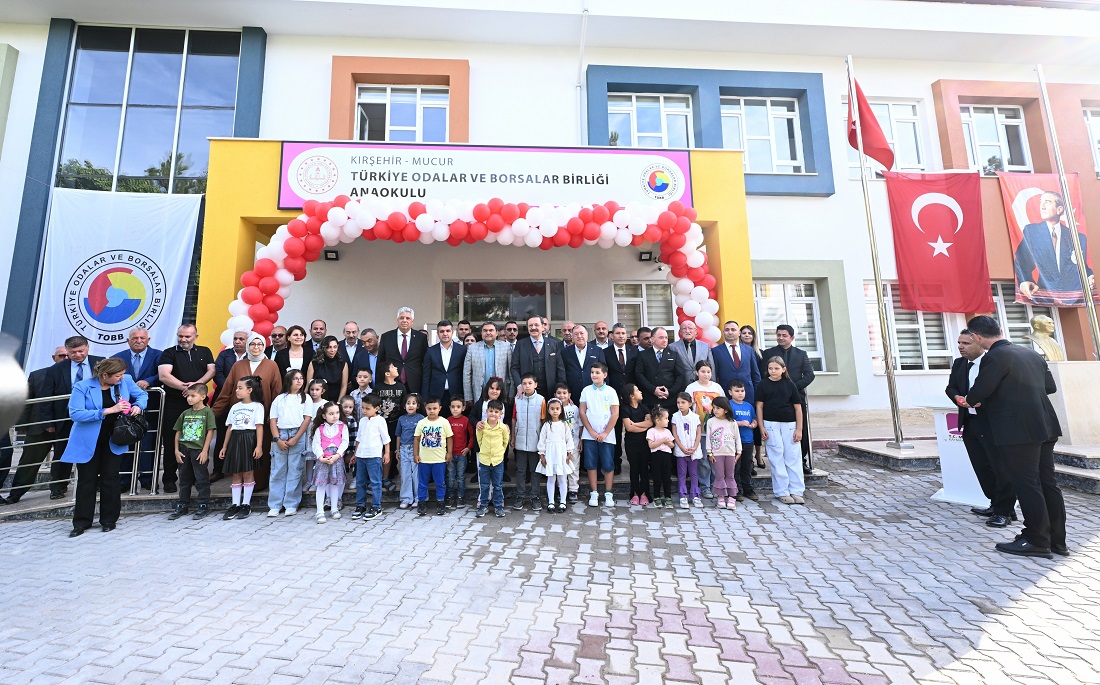 Kırşehir Mucur TOBB Anaokulu’nda öğrencilerle buluşma