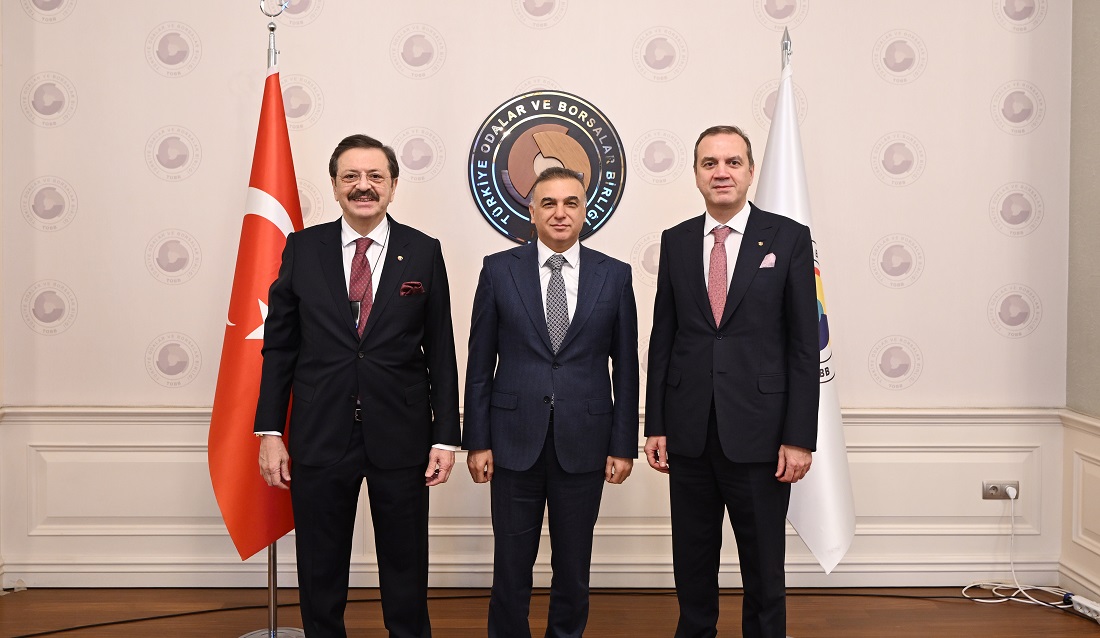 Hisarcıklıoğlu, Bakan Yardımcısı Hatipoğlu ile görüştü