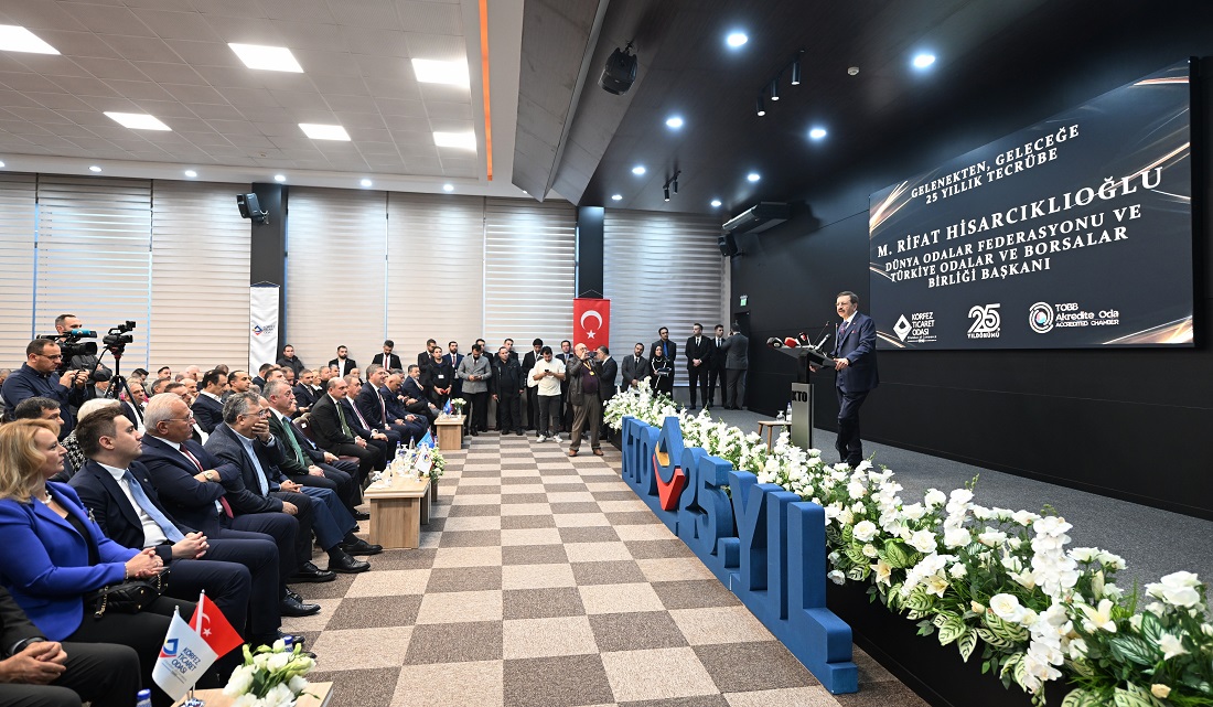 Hisarcıklıoğlu, Körfez TO 25. Yıl Programına katıldı
