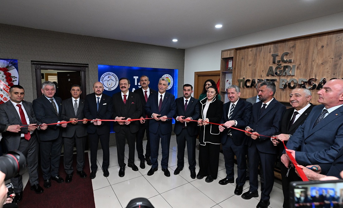 Ağrı Ticaret Borsası’nın resmi açılışı yapıldı