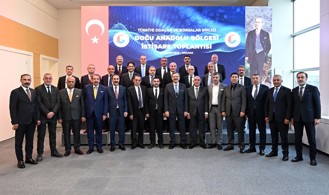 Doğu Anadolu Bölgesi İstişare Toplantısı TOBB’da yapıldı