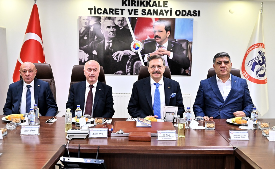 Hisarcıklıoğlu, Kırıkkale TSO’yu ziyaret etti