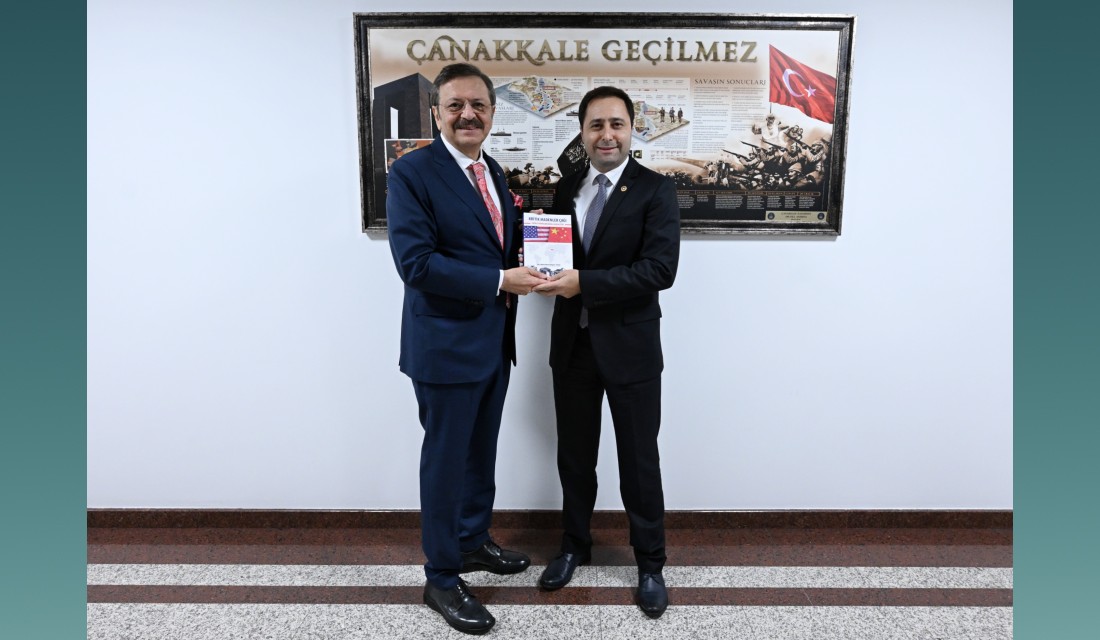 Hisarcıklıoğlu, TOBB Madencilik Meclisi Üyesi Tuna ile görüştü