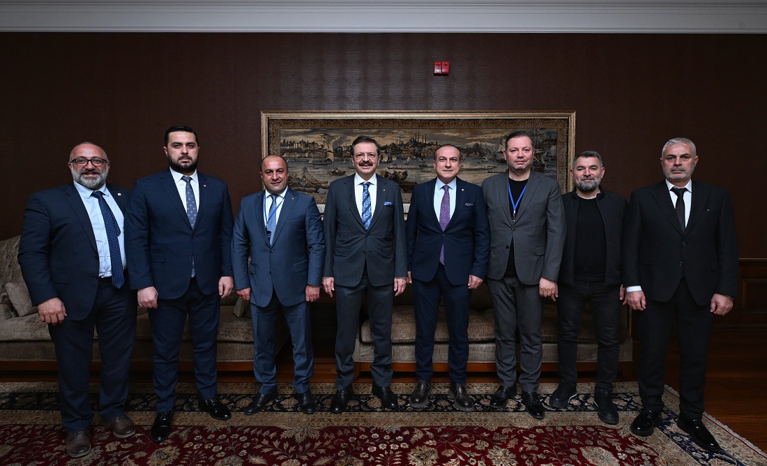 Amasya Ticaret ve Sanayi Odası’ndan Hisarcıklıoğlu’na ziyaret