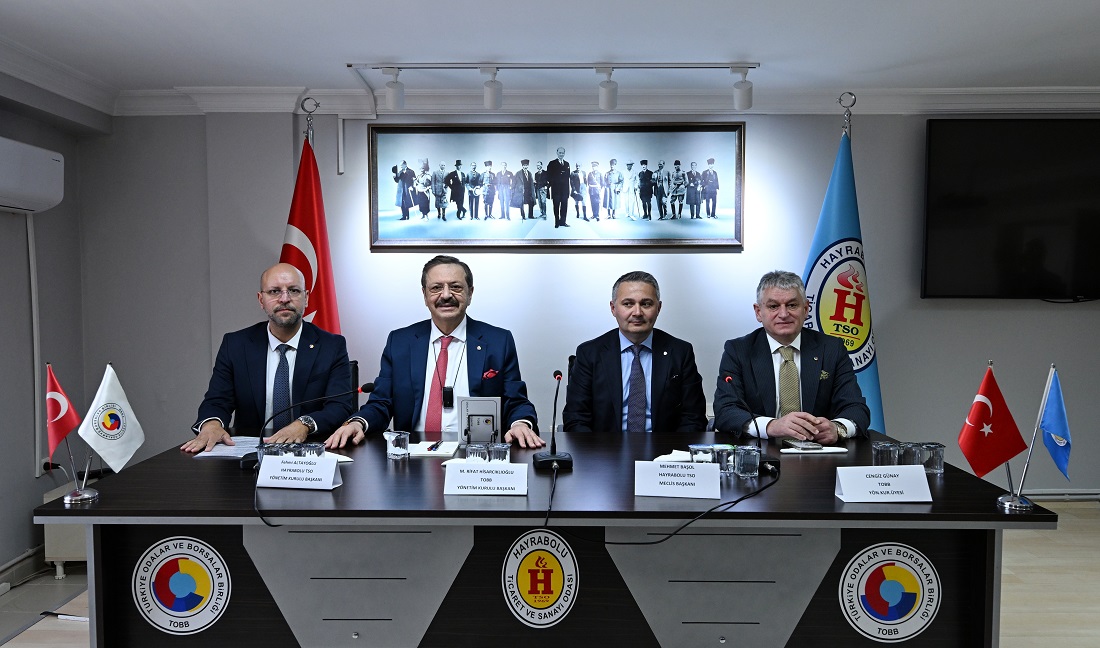 Hayrabolu Ticaret ve Sanayi Odası’nı ziyaret
