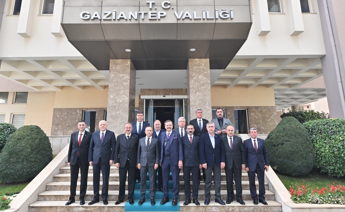 Gaziantep Valisi Çeber’i ziyaret