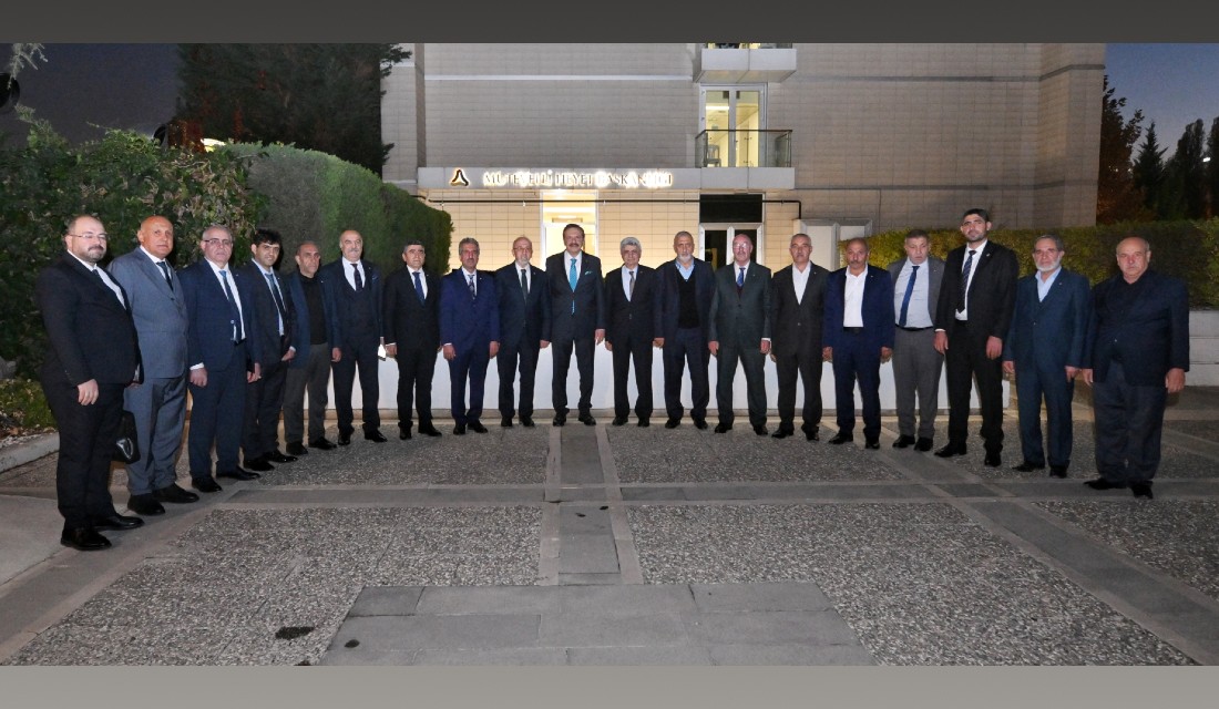Elazığ Ticaret Borsası’ndan Hisarcıklıoğlu’na ziyaret