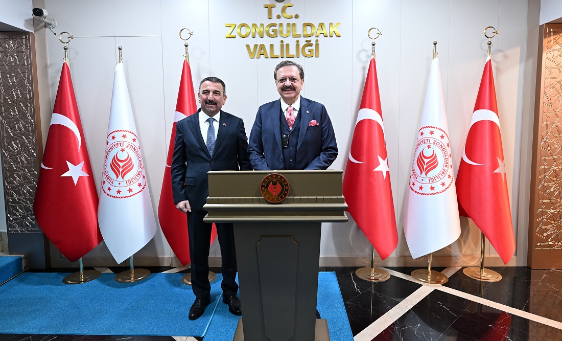 Zonguldak Valisi Hacıbektaşoğlu’nu ziyaret