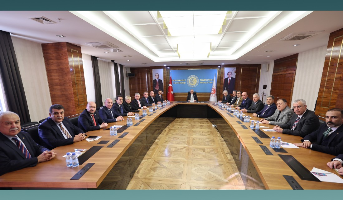TOBB Yönetim Kurulu’ndan Ticaret Bakanı Bolat’a taziye ziyareti