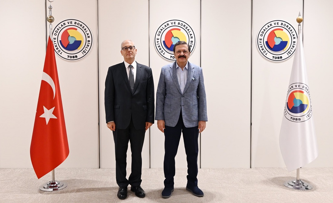 Hisarcıklıoğlu, Mısır’ın Ankara Büyükelçisi el Sheikh ile görüştü