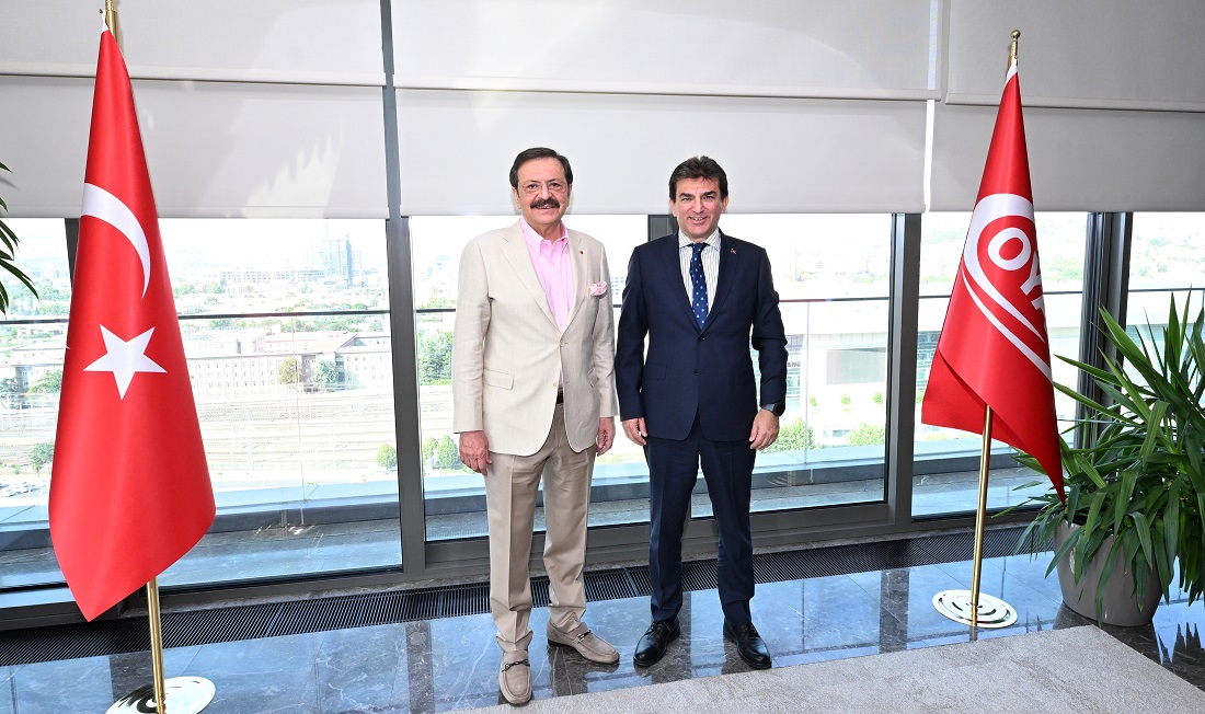 Hisarcıklıoğlu, OYAK Genel Müdürü Yalçıntaş’ı ziyaret etti