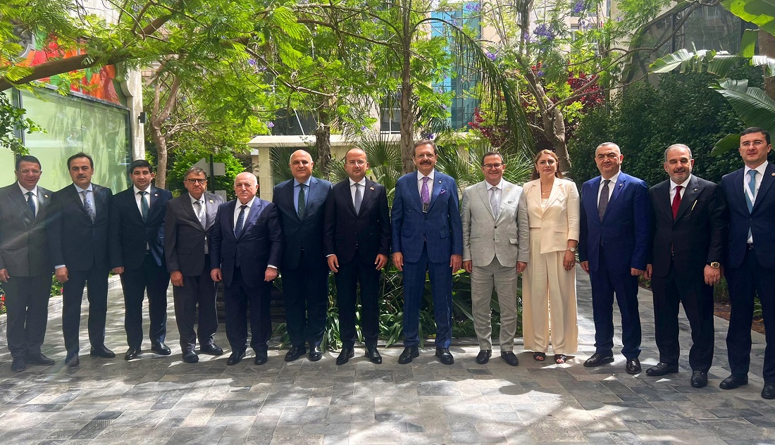 Hisarcıklıoğlu, Türkiye’nin Amman Büyükelçisi Erdem Ozan ile görüştü