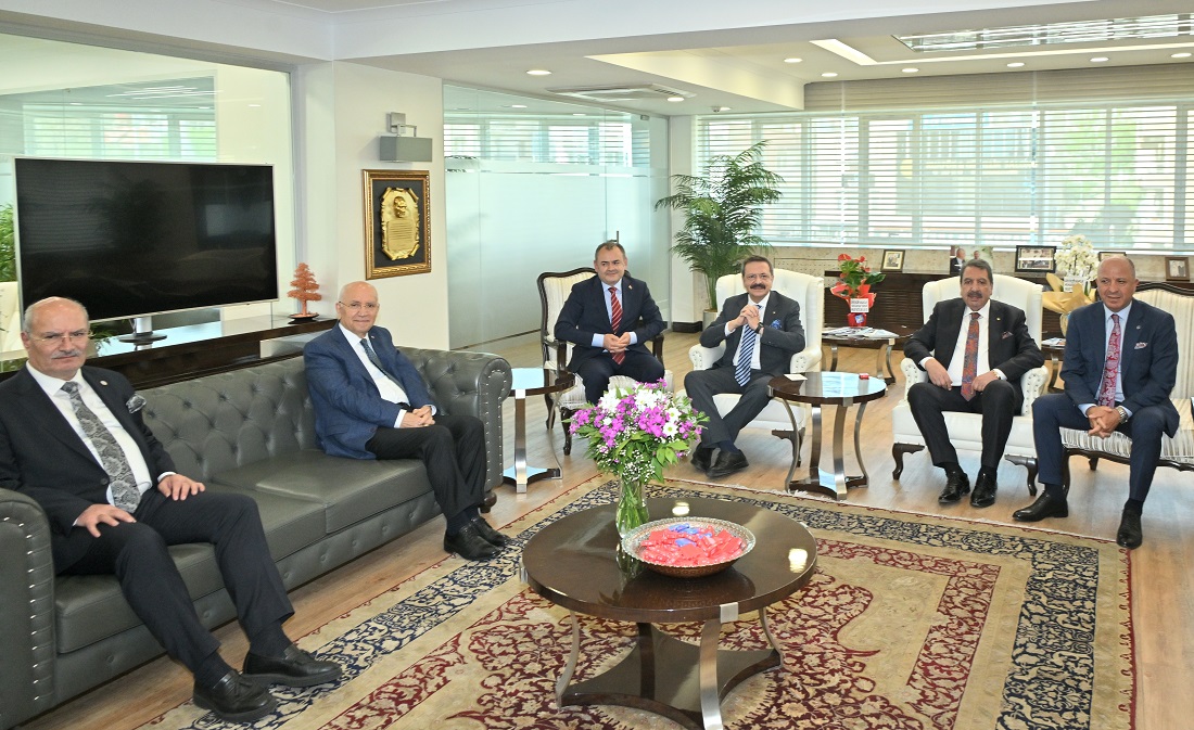 Yenimahalle Belediye Başkanı Yaşar’ı ziyaret