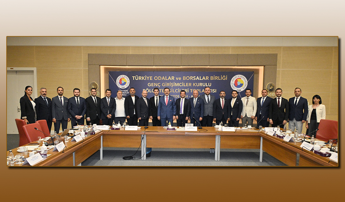 Hisarcıklıoğlu, TOBB Genç Girişimciler Kurulu Bölge Temsilcileri ile bir araya geldi