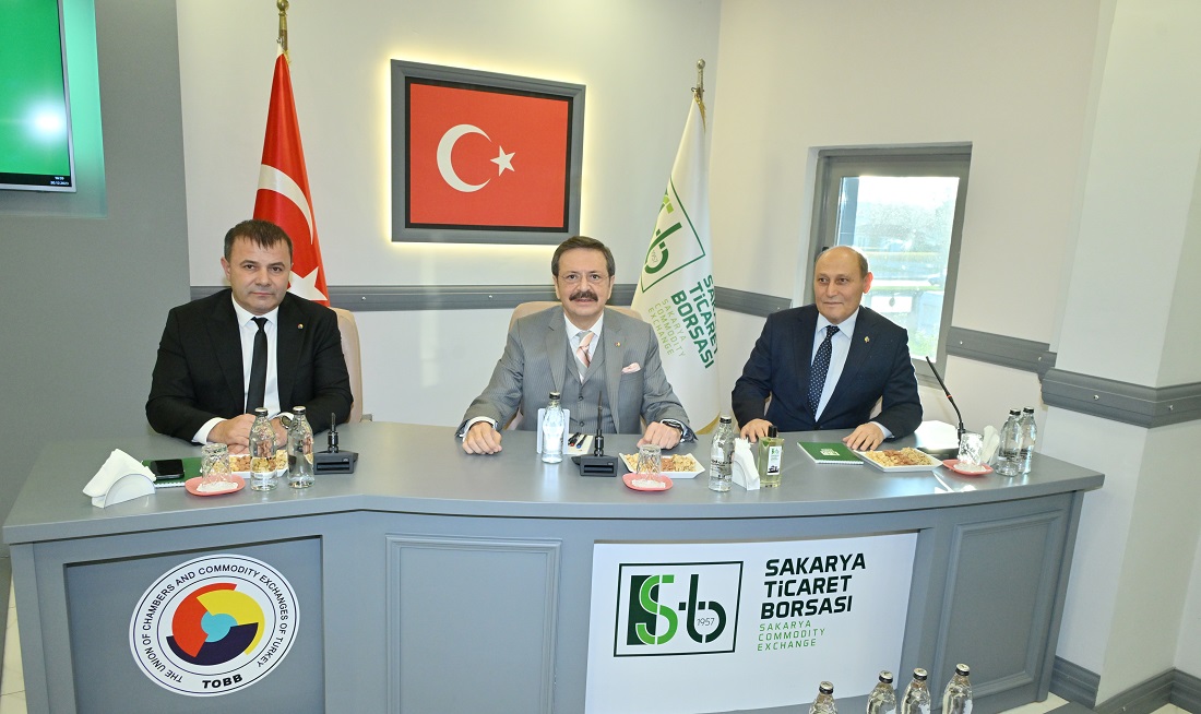 Hisarcıklıoğlu, Sakarya Ticaret Borsası’nda